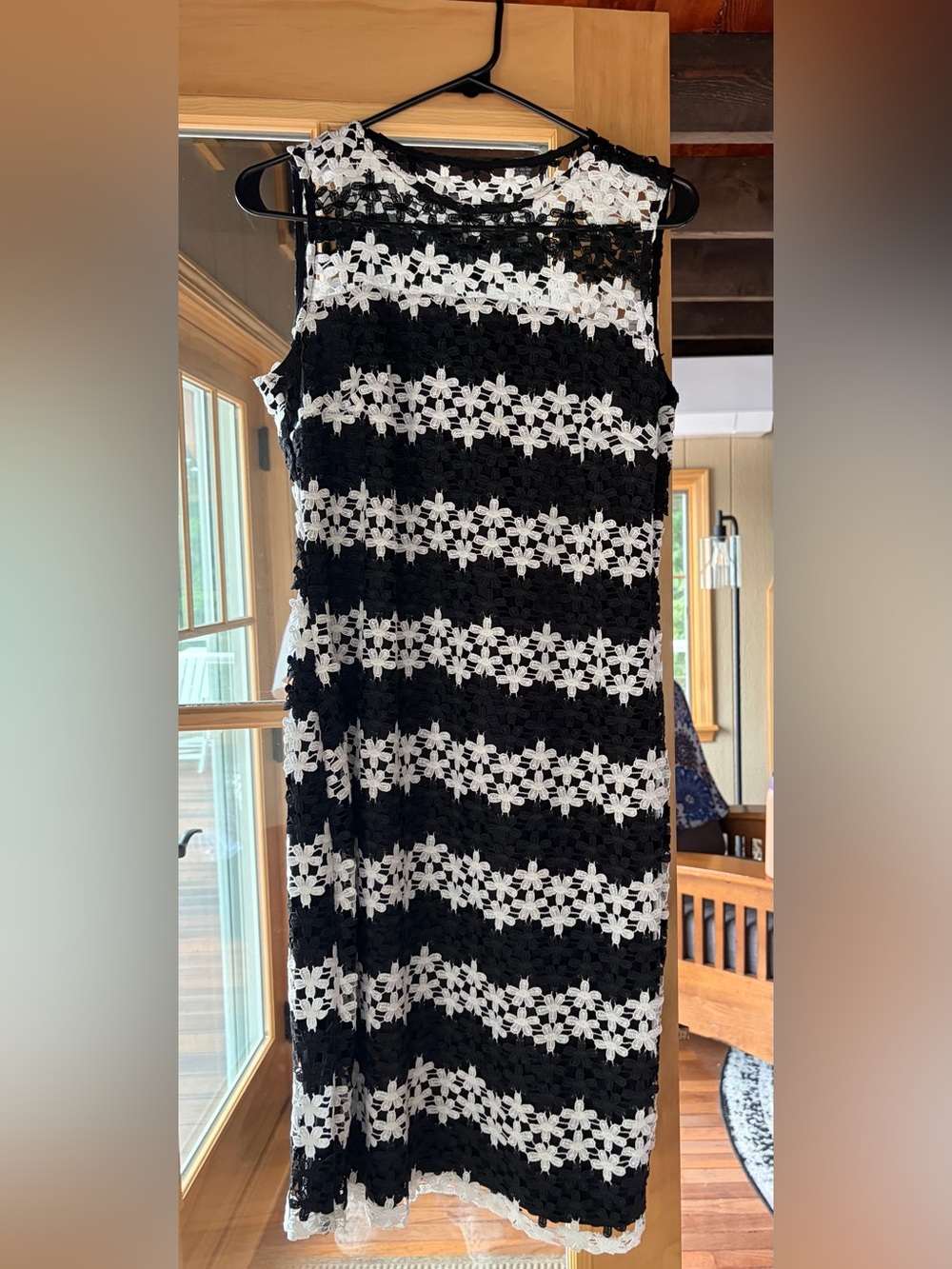 Frank Lyman crochet knit dress
